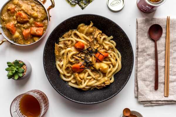 Turkey Curry Udon Recipe