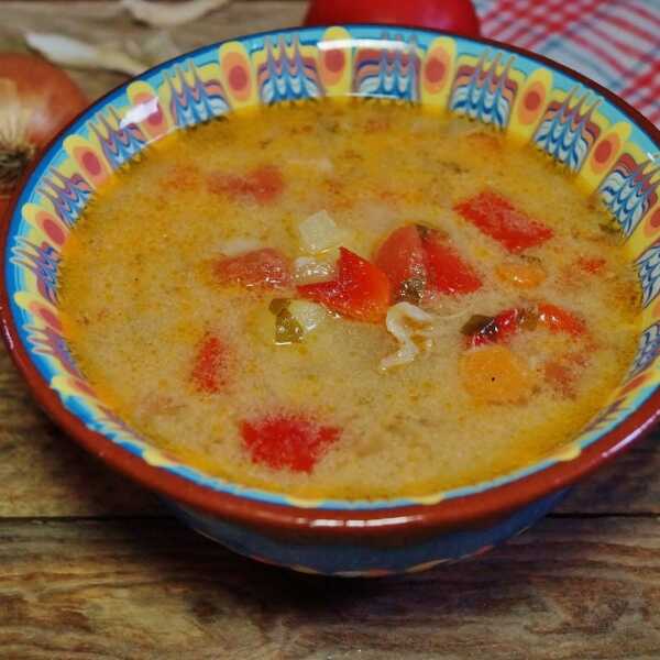 Rumuńska zupa - Ciorba de pui