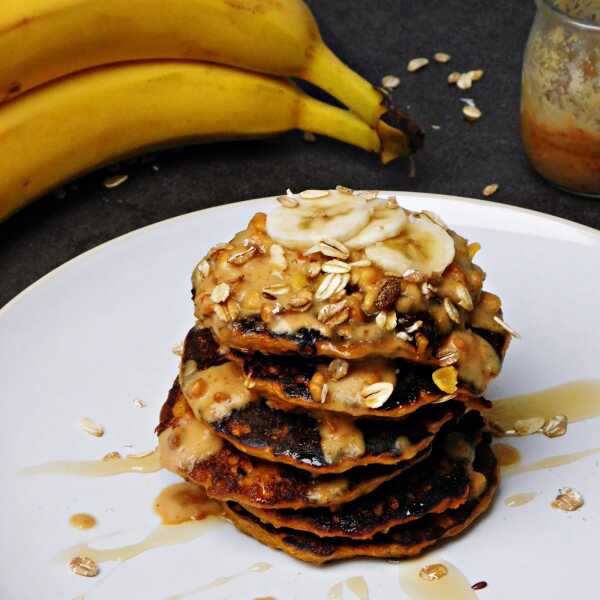 Carrot cake pancakes - marchewkowe placuszki!