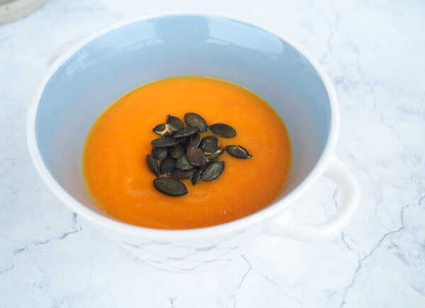 Rozgrzewająca zupa krem z marchewki