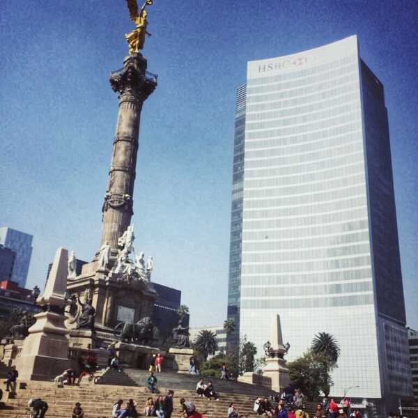 Mexico City... niedzielny raj dla rowerzystów :-)
