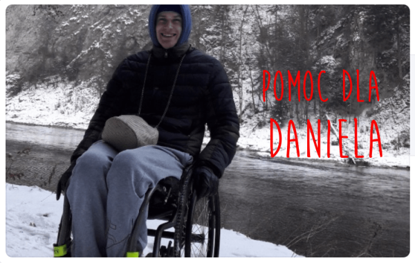 Prośba o pomoc dla niepełnosprawnego Daniela