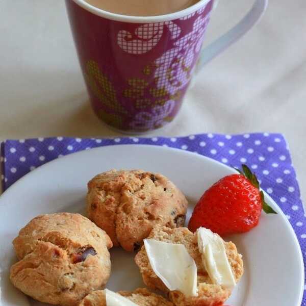 Scones - bułeczki śniadaniowe z kaszą jaglaną