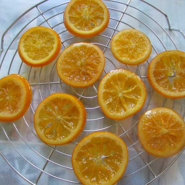 Pomarańcze w syropie do deserów