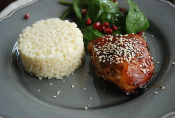 Kurczak w domowym sosie teriyaki