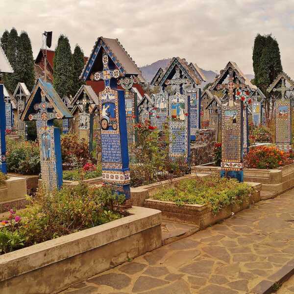 Wesoły cmentarz w Rumunii