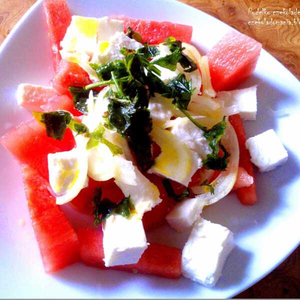 Arbuzowa sałatka / Watermelon salad