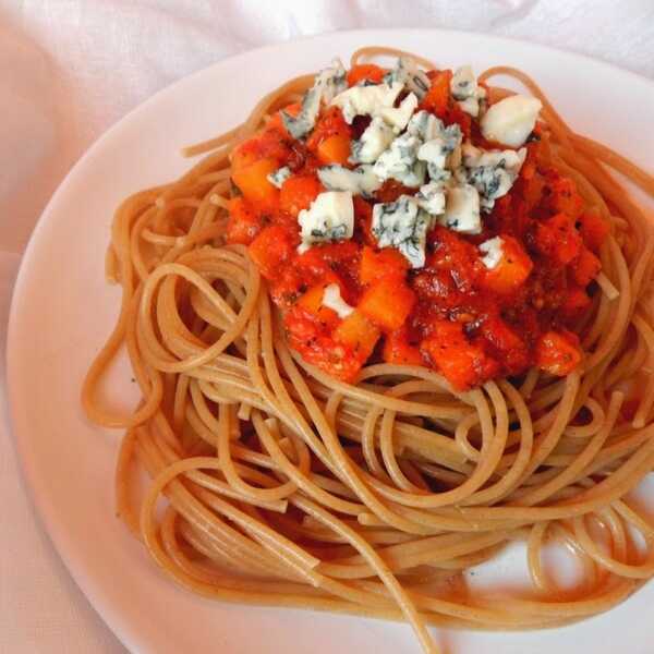 Spaghetti Pomidorowo-Dyniowe 