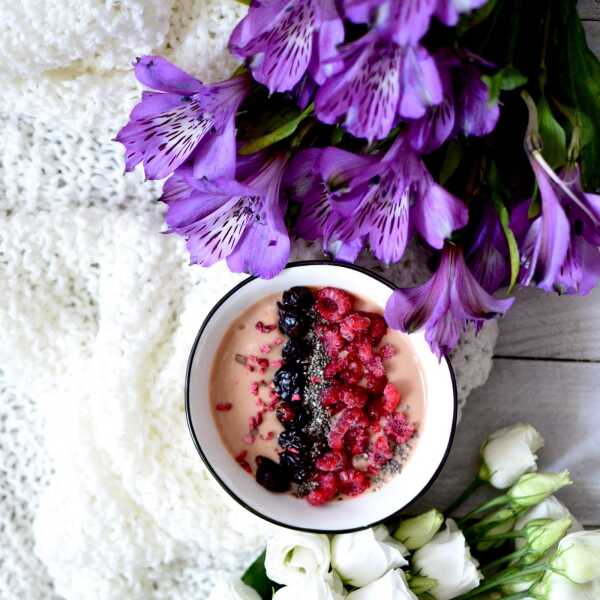 Malinowe Smoothie Bowl 