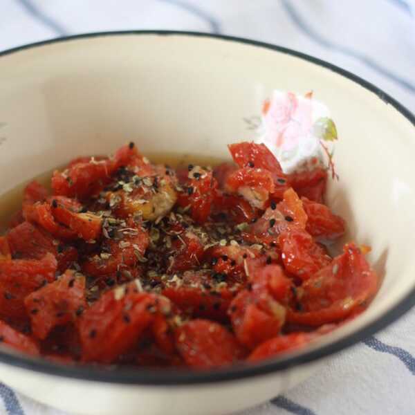 Suszone pomidory w sosie i moja pierwsza wycieczka z tureckim biurem podróży