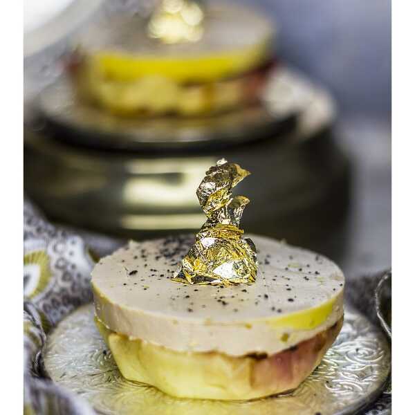 Foie gras z jabłkiem - Walentynkowa kolacja