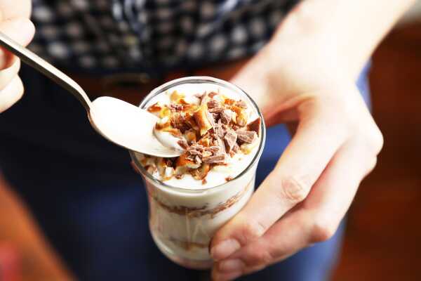 Sweet and Salty Yogurt Snack