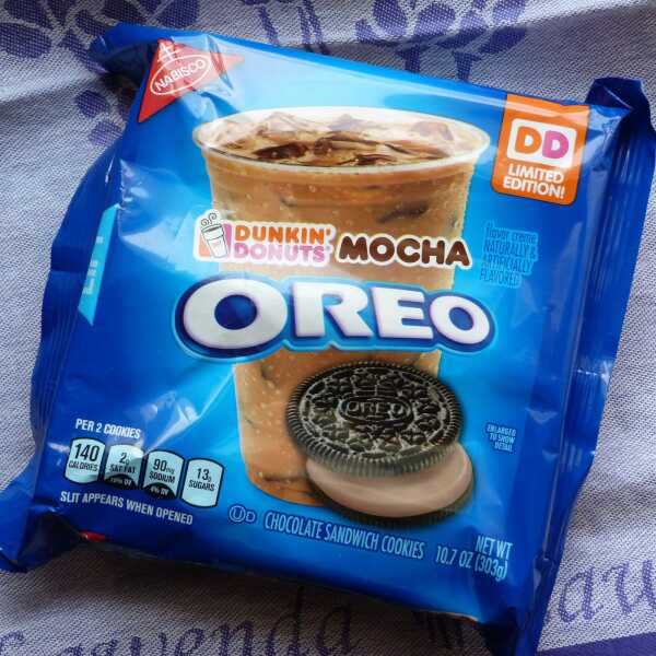 Oreo Dunkin Donut's Mocha