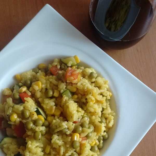 Risotto z warzywami