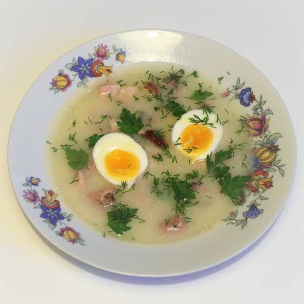 Sułkowicka krzonówka - tradycyjna zupa chrzanowa na serwatce