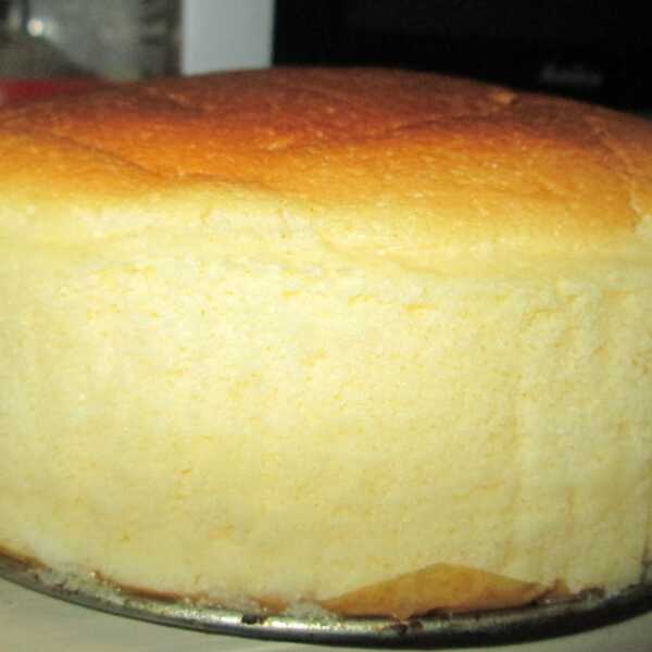 Sernik japoński-bajecznie lekki, piankowy, puszysty-najlepszy :) Japanese cheesecake 