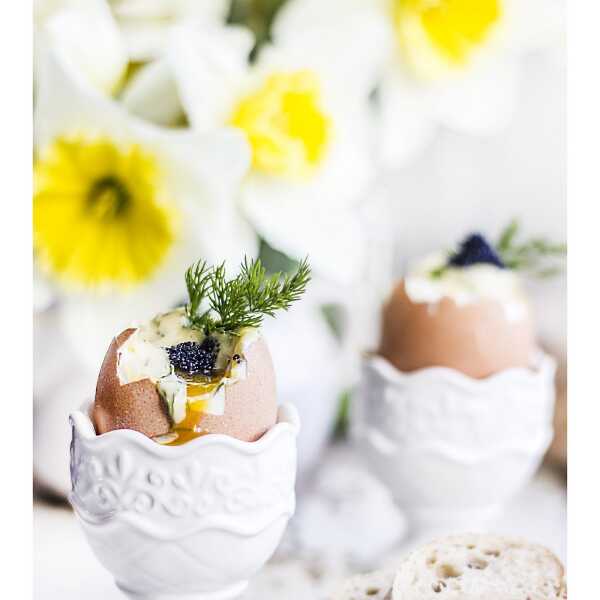 Wielkanocne jajka i domowy majonez