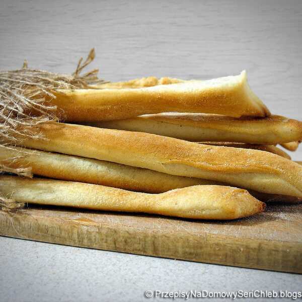 Grissini - włoskie paluszki chlebowe