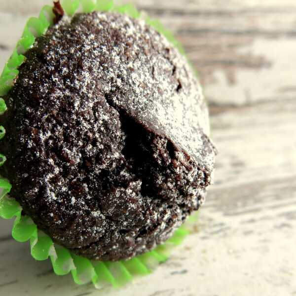 Żytnie muffiny czekoladowe