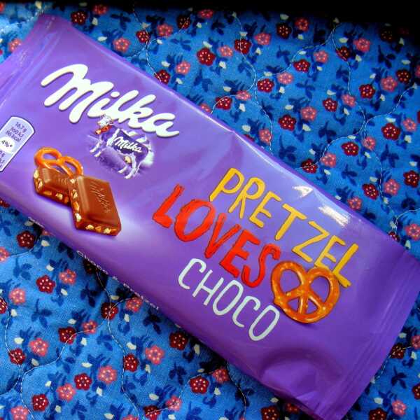 Milka Pretzel loves Choco
