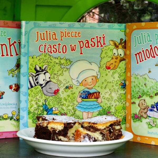 Julia piecze miodowe ciasteczka, muffinki a nawet ciasto w paski!