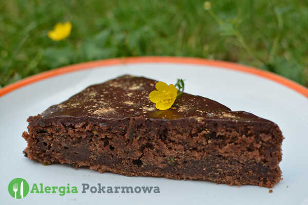 Bezglutenowe brownie cukiniowe (bez pszenicy, mleka, jajek)