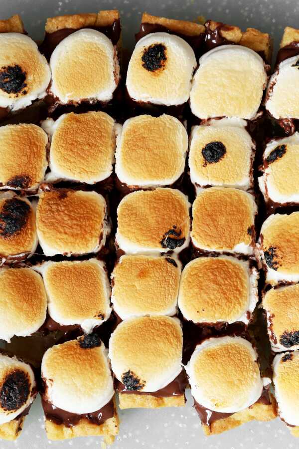 Toasted S’mores Squares
