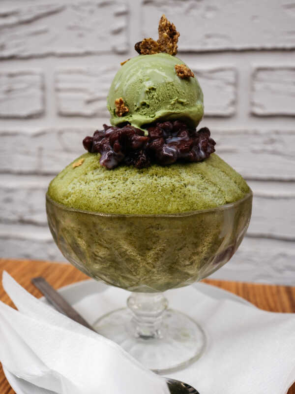 Cafe Crystal – koreański mrożony deser bingsu