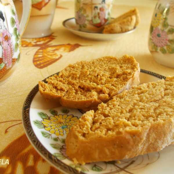 Sucharki litewskie (Piłsudzkiego) - Cinnamon Melba Toasts - Fette biscottate alla cannella