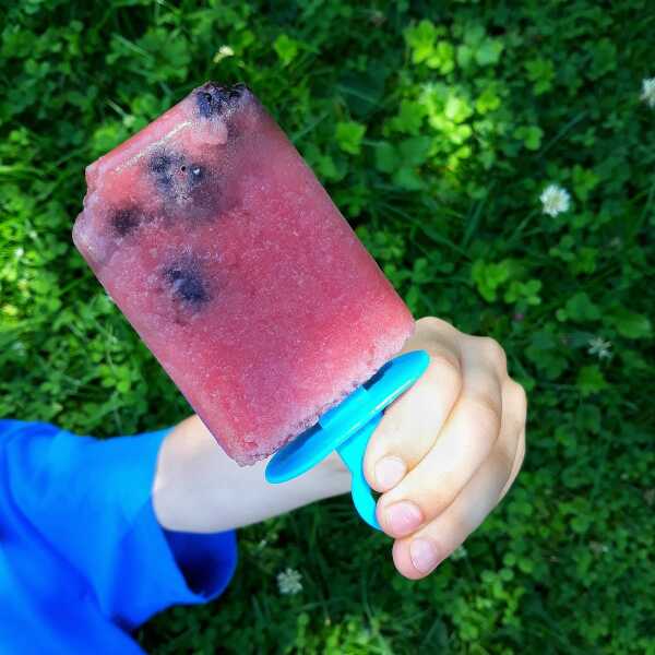 Jest lato! Są lody - arbuzowe z jeżynami