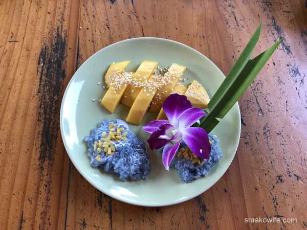 Mango sticky rice