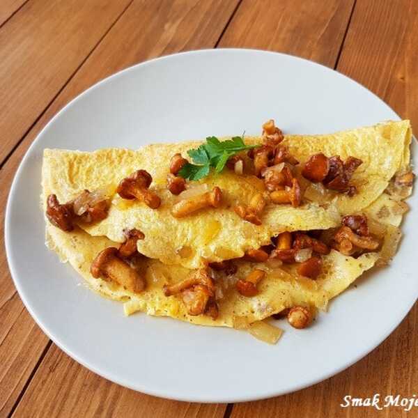 Omlet z kurkami