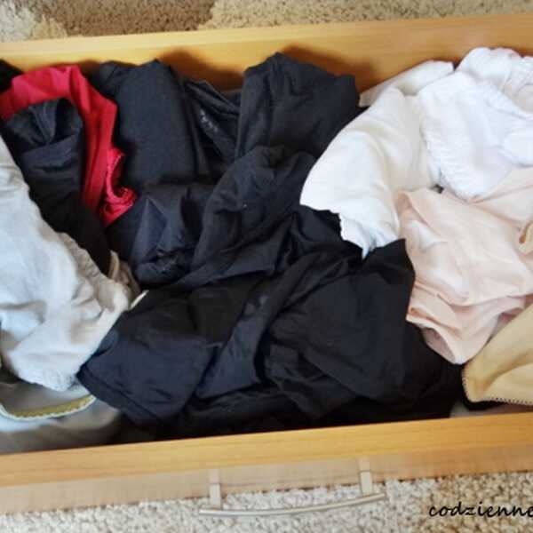 Organizacja szuflady z bielizną / Underwear drawer