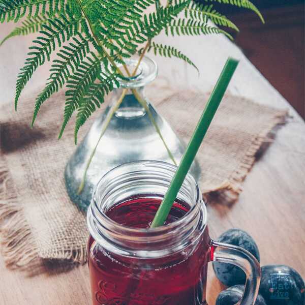 KOMPOT ŚLIWKOWY NISKOSŁODZONY ZE ŚWIEŻYCH OWOCÓW