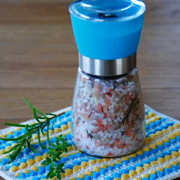 Domowa sól ziołowa / homemade herb salt