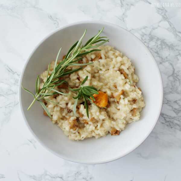 Risotto z kurkami