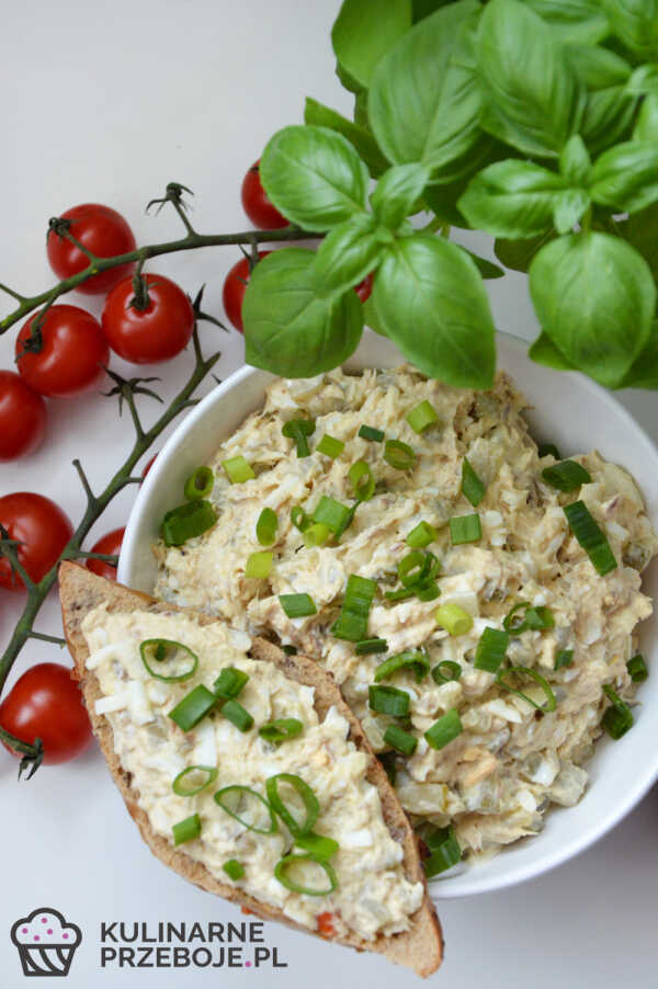 Pasta z makreli wędzonej i jajek