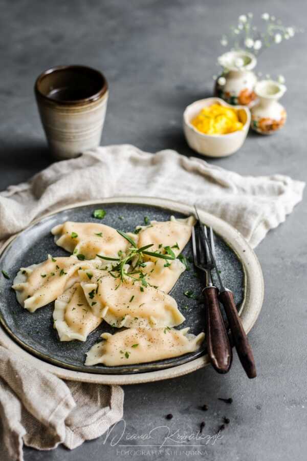 Pierogi z dynią i mascarpone