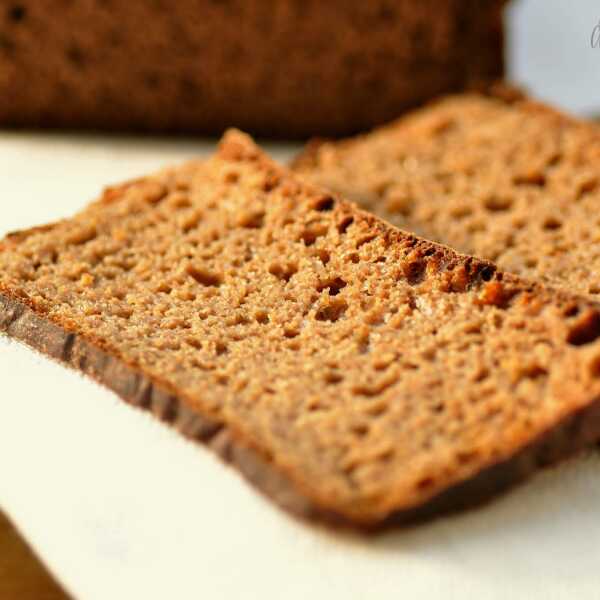 Chleb żytni, razowy zwany radziwiłłowskim na zakwasie. Jesień czas zacząć. 