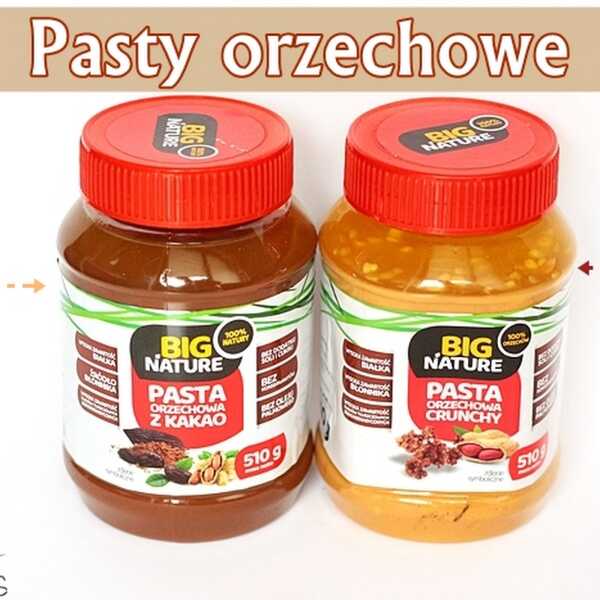 Masło orzechowe / pasta orzechowa – Big Nature