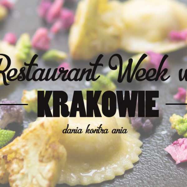 Kraków Restaurant Week — co warto zjeść?