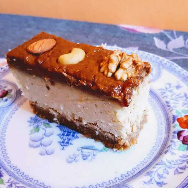 Snickers jaglany (wege, bezglutenowy)