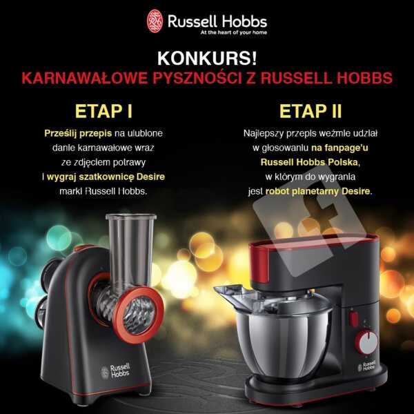 KONKURS: Karnawałowe pyszności z Russell Hobbs