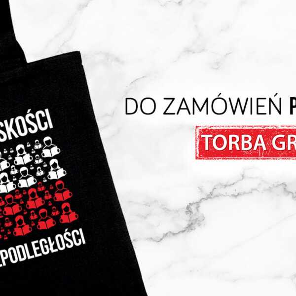 TORBA 'NIEPODLEGŁOŚCIOWA'. taniaksiazka.pl