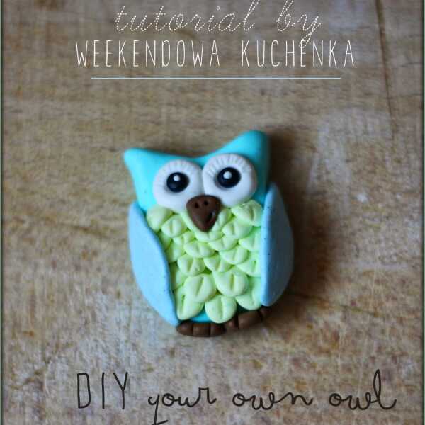 Do Your Own Owl - DIY, jak zrobic sowę z modeliny