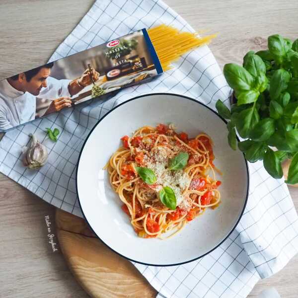 Wegańskie spaghetti al pomodoro