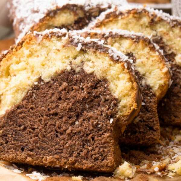 Babka czekoladowo-kokosowa