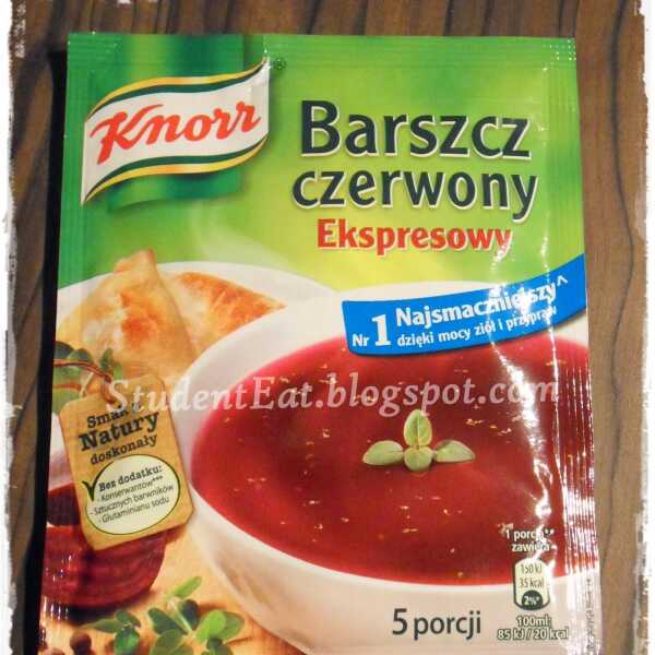 Ekspresowy barszcz czerwony Knorr'a