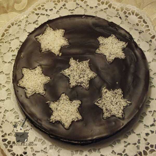 Ekstremalnie czekoladowe ciasto z kokosem