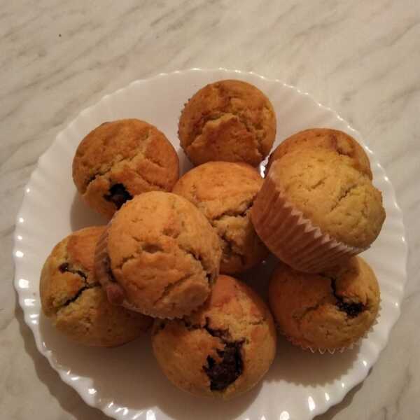 Muffinki z nutellą